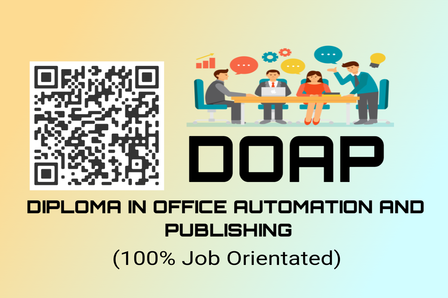 Diploma in office Automation & Publishing (DOAP)