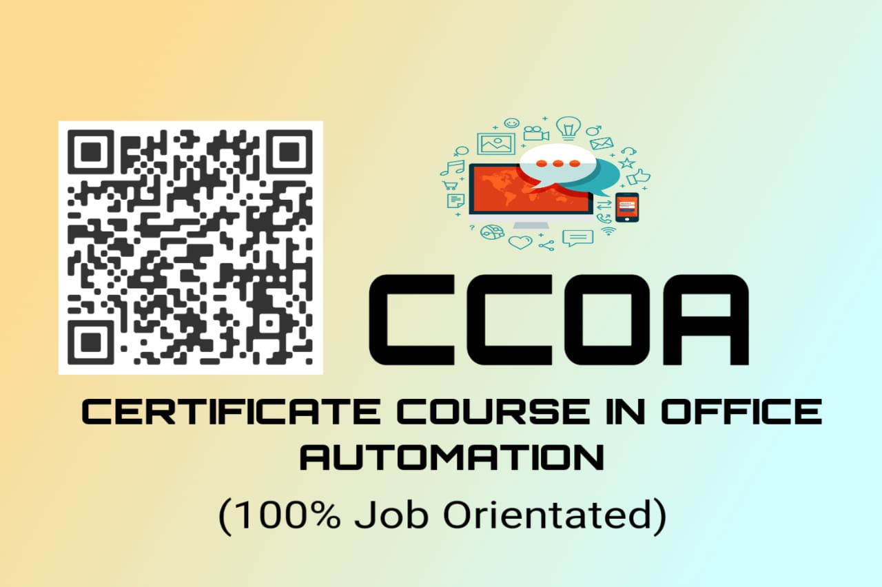 Certificate course in Office Automation